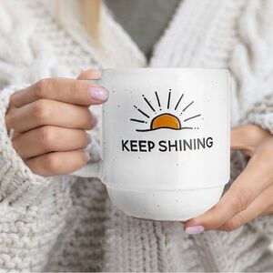 Sheffield Home White Mug with Sun Design